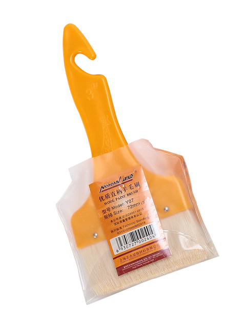 NOON wool brush, high-quality straight handle wool brush, paint brush, not easy to shed lint, sweep dust, clean brush for wall paint