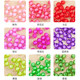 8MM beads-in-beads earth beads 96-sided acrylic beads DIY handmade beads rose apple loose beads material