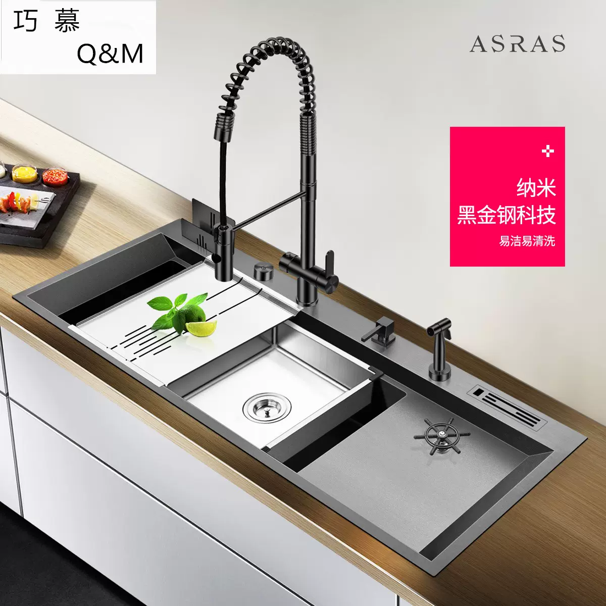 不锈钢单水槽大型 新人首单立减十元 21年11月 淘宝海外