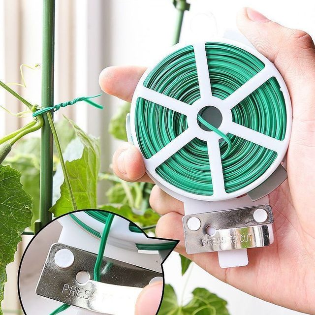 Flash kill] Special gardening tie wire for plant fixation, plastic tie wire wire tie rose climbing rope tie flower tie