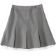 Banana Baby Clearance Special Sale Summer and Autumn New Retro Academy Style Pleated Short Skirt Women's High-Wait Slim Skirt