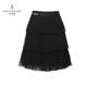 ANOTHER ONE French retro mesh skirt for women new high-waisted slim A-line skirt fluffy cake skirt
