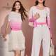 ANOTHER ONE French retro mesh skirt for women new high-waisted slim A-line skirt fluffy cake skirt
