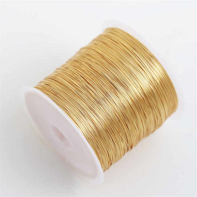 100 meters color -guaranteed alloy copper wire wire is not easy to break DIY tie flowers fixed blossom velvet flower DIY ancient style jewelry accessories
