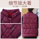 Middle-aged and elderly people with fat size women's vest cotton jacket fat mother autumn and winter cotton jacket grandma warm inner liner cotton vest