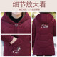 Extra large size fat grandma plus velvet cotton jacket fat mom hooded warm coat middle-aged and elderly loose thick clothes women winter