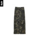 MLMR Autumn New Denim Camouflage Half-length Skirt for Women Trendy Personality Cool Retro One-Step Zipper Skirt