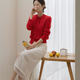Fashion uprising Korea sweet 2025 spring and summer high luxury lace slit zipper skirt od25031208
