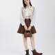 Duo is a new product of 2024 Spring and Autumn, fashionable, versatile and sweet temperament pleated skirt short skirt skirt 39DQ647069