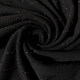 Large size knitted dress for women in autumn and winter new loose round neck and inner temperament versatile tassel diamond-set top outside wear
