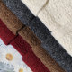 Lazy style knitted cardigan for women in autumn and winter new loose v-neck large size fashionable solid color versatile soft sweater jacket
