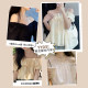 French Japanese underwear for women strapless non-slip girl pure desire adjustment flat chest small breast gathering bra looks big
