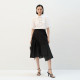 Ainos Essi Spring New Product Casual Commuter Irregular Design High Waist Skirt 20723514