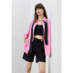 Black casual pants for women high waist wide-leg pants kbne2025 summer clothing hot straight five-point pants
