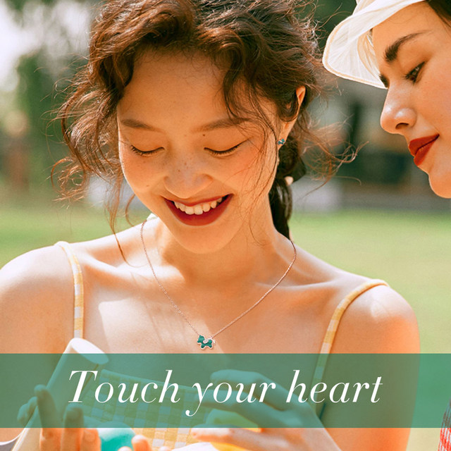 Vana small green horse earrings silver earrings 2025 new hot earrings for girlfriend birthday gifts for girlfriend