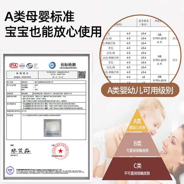 A mother and baby grade wash cotton bed cover single piece solid color bed cover three piece set Simmons mattress protective cover anti-slip sheet