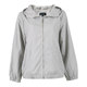 Middle-aged women's clothing 2025 spring new thin fashion hooded windbreaker jacket simple solid color mother top jacket