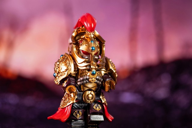 
Third Party Figure Factory Star Series Warhammer Custodes Valiant Pioneers Eagle Motorcycle Toys