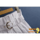 945 wide-leg shorts, new spring cotton slim and versatile temperament, fashionable white flared hot pants, women's foreign trade

