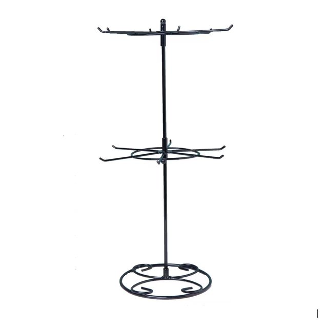 Stall rotating rack desktop trinket hanging rack lipstick keychain jewelry display rack earrings socks display rack