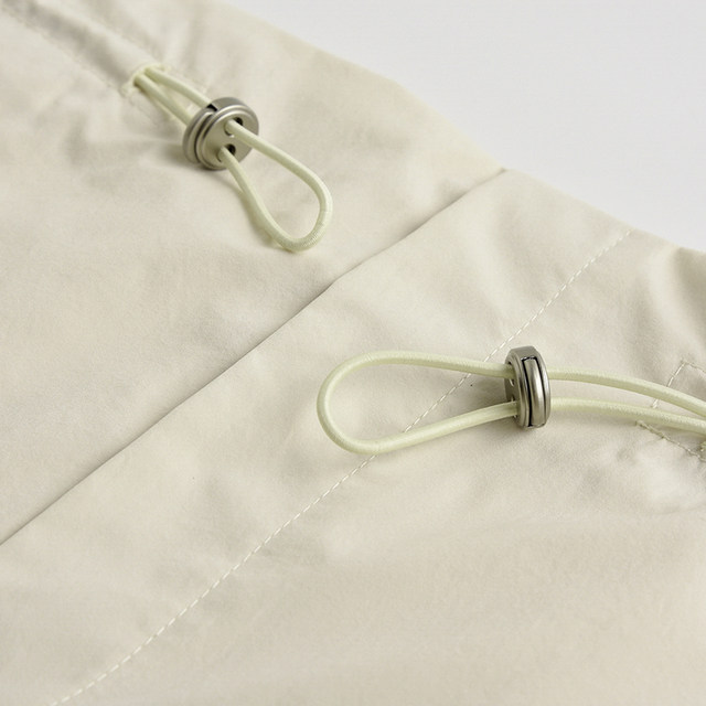 Authentic Extraordinary Extraordinary Shenzhen Nanyou NY Summer New Style Drawstring Elastic Waist Mid-Skirt Skirt