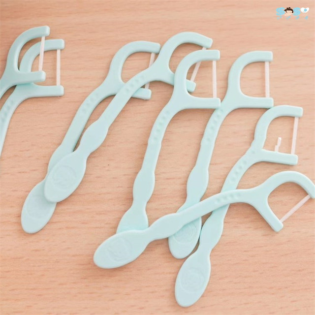 [SOSO Global] Hamiya dental floss sticks for adults and children, safe ultra-fine flat wire toothpicks for cleaning between teeth
