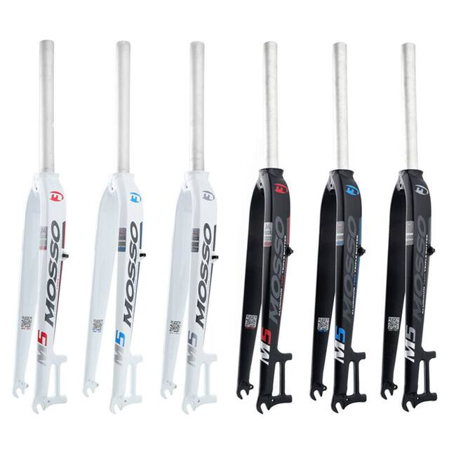 New MOSSO ultra-light hard fork M6 M3 M5 26 27.5 29-inch pure disc V brake mountain bike front fork A-pillar
