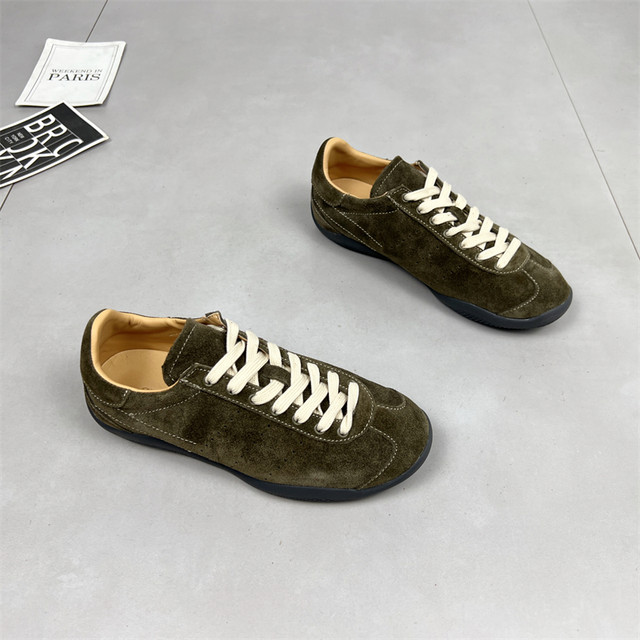 Genuine leather breathable moral training shoes for women 2025 autumn new retro classic lightweight versatile sports casual Forrest shoes trendy