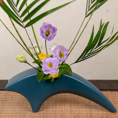 安い 草月 池坊 花瓶 華道 自由花 立花 陶器 花器 生け花 生花 小原 花瓶