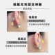 Silicone love ear plug support and prevent drop artifact super tight auxiliary earrings behind ear plug fixing ear stud buckle lift