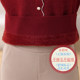 Mother's winter wool sweater top plus velvet sweater middle-aged and elderly women's winter warm holiday two-piece bottoming shirt