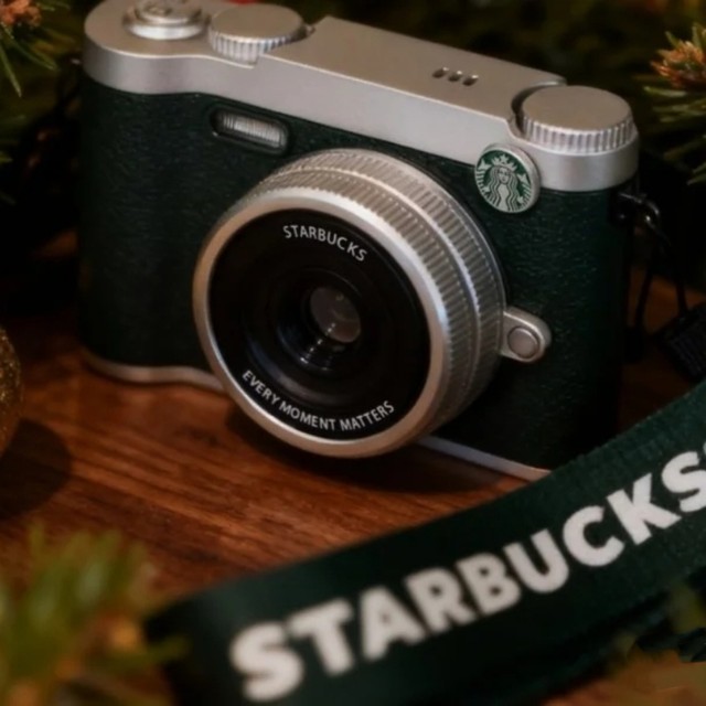 Starbucks 2025 Christmas Millennium Style Digital Camera