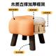 Small stool household living room low stool soft bag coffee table sofa stool puddle small shoe change stool creative flower stool small stool