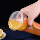 Mingxing 90 caliber new plastic cup cover disposable milk tea cup panda cover straight cover without baffle cover connected cover