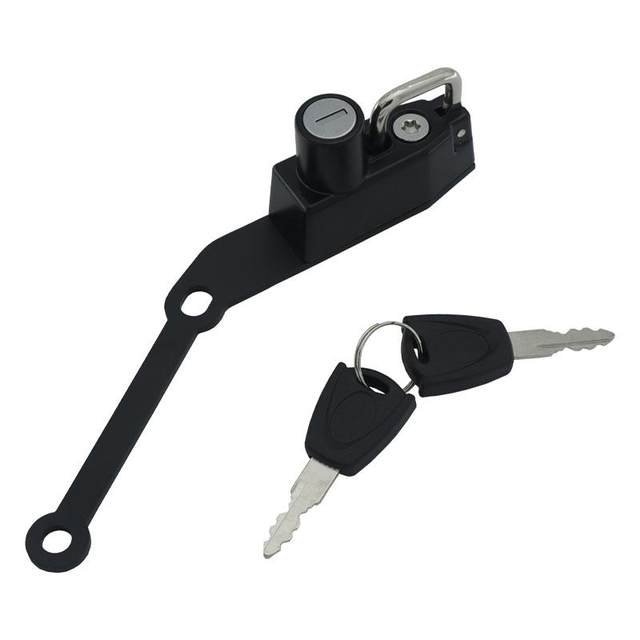 Suitable for Kawasaki ZX-4R modified helmet lock 23-24 ZX-4RR special helmet anti-theft hook lock safety lock