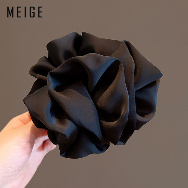 2024 new bubble grabbing high -level sense bows hair clip behind the head plate hair clip card shark clip jewelery
