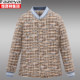Middle -aged and elderly cotton jacket female mothers wear warm jackets in home, grandma loose large size small cotton jacket elderly cotton clothes