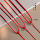 Snake Year Red Rope Necklace Rope Hand-woven Rope Red Rope Hanging Neck Rope Gantry Rope Golden Jade Jade Pendant Rope
