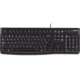 Logitech K120 wired keyboard USB desktop computer home robot feel game business office MK120 unpacking