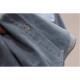 Large size 300 Jin [Jin equals 0.5 kg] Retro casual polo neck denim short-sleeved shirt for women in summer fat mm loose design top