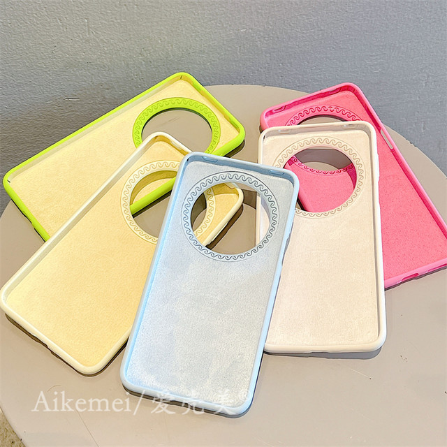 Suitable for Huawei mate70pro+mobile phone case Mate60pro soft cute cartoon bow cat MT40pro liquid silicone mate50pro solid color pura70pro anti-fall women's style