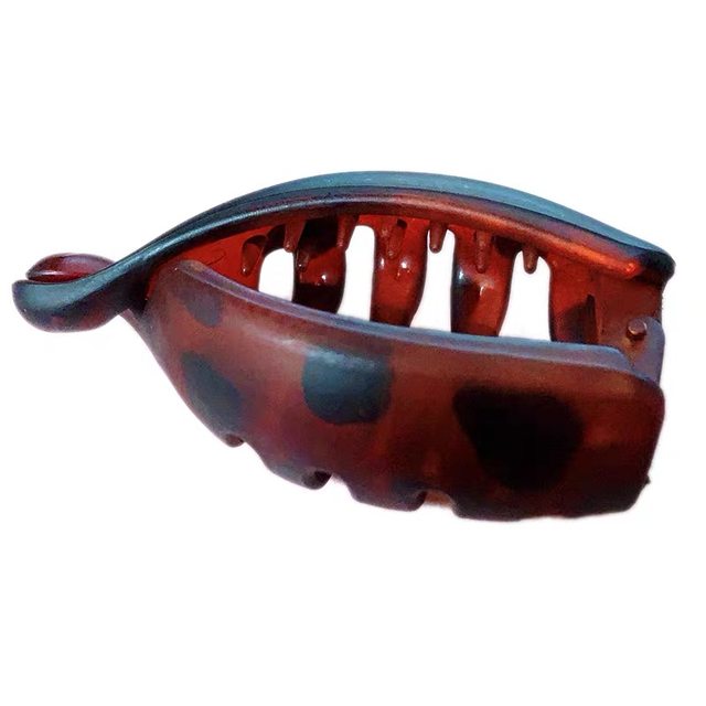 Anti-slip small banana hair clip girl hair clip vertical clip ponytail twist clip Korean hair clip hair clip