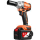 Dongcheng electric wrench brushless high torque electric wind cannon lithium battery rechargeable power tool genuine Dongcheng impact wrench