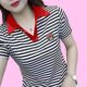 Lapel POLO shirt summer short-sleeved T-shirt for women 2025 new clothes loose large size T-shirt large size middle-aged shirt
