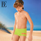BE van der Ann Joint Children's Sports Boxer Swimming Boys Teen Super Elastic Anti-Chlorine Training Quick-Drying Swimming Boys