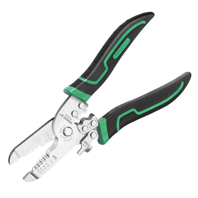 Power Lion multifunctional crimping wire stripping pliers industrial-grade duckbill cable pliers electrician light soldering wire cutting pliers stripping skin wire cutting pliers