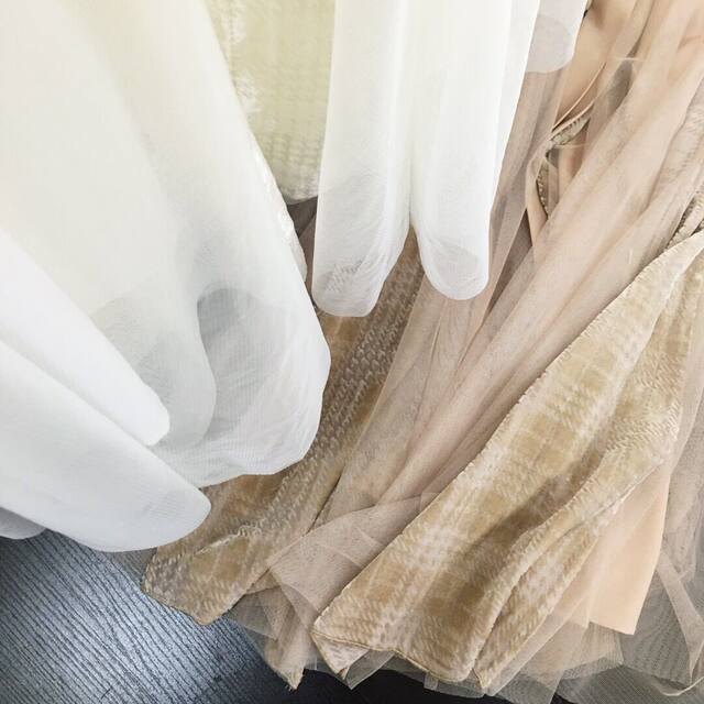 Silk velvet spliced ​​mesh, retro fairy beauty! Elastic waist strap A-line mid-length puffy skirt for women