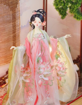 taobao agent In the next day, BJD four -point Xiongmei ancient style costume doll [Lixia]