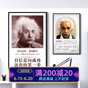 名人名言爱因斯坦 新人首单立减十元 22年6月 淘宝海外