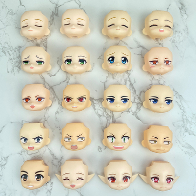 taobao agent GSC clay to face face replacement expression face shell OB11 smiling facial elf ear hand to do genuine bulk goods around